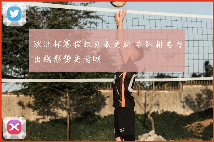 欧洲杯赛程积分表更新 各队排名与出线形势更清晰